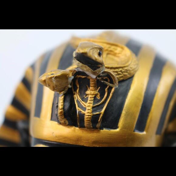 egyptian pharaoh statue Pyramid Pharaoh Statue Tutankhamun Bust Sculpture - Picture 6 of 8